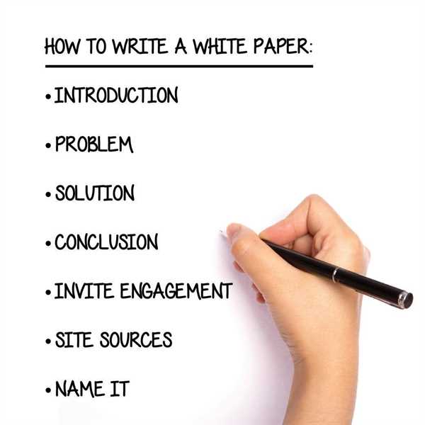 How to Write a Paper - Fast and Easy